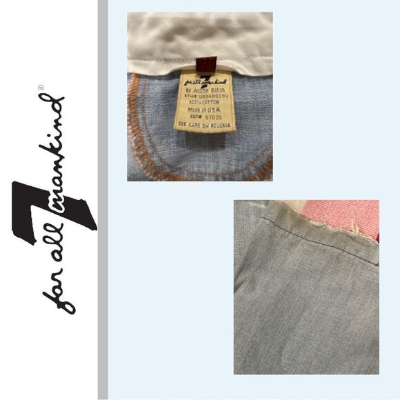 7 For All Mankind by Jerome Dahan Women’s Light Mid-Rise Flared Jeans - Size 29 - Picture 3 of 3